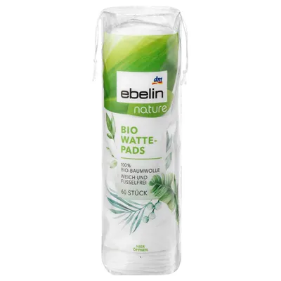 Ebelin Nature, Wattepads Bio (Płatki kosmetyczne Bio)