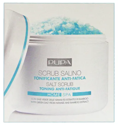 PUPA Home Spa, Anti-Fatigue Toning Salt Scrub (Tonizujący scrub solny do ciała)