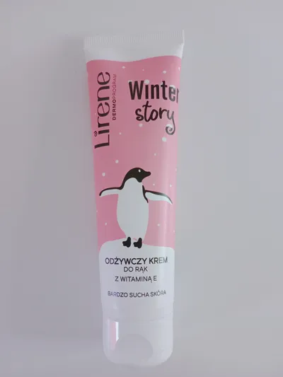 Lirene Dermoprogram Winter Story, Odżywczy krem do rąk