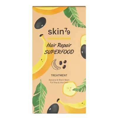 SKIN79 Hair Repair Superfood Treatment Banana & Black Bean (Odżywka dla cienkich i rzadkich włosów)