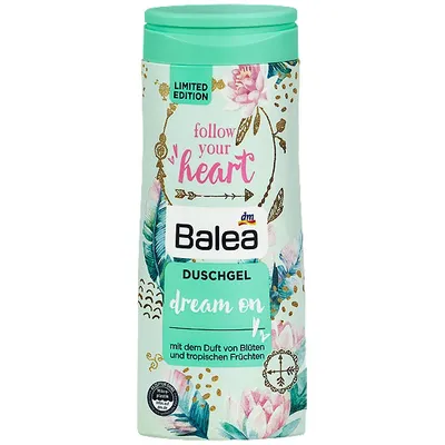 Balea Dream On Duschgel (Żel pod prysznic `Kwiaty i tropikalne owoce`)