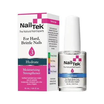 Nail Tek Hydration Therapy III (Odżywka podkładowo - ochronna do paznokci twardych, kruchych lub suchych)