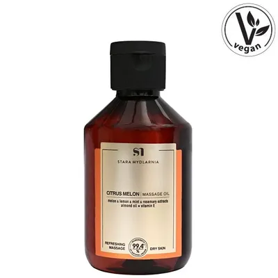 Stara Mydlarnia Citrus Melon, Massage Oil (Orzeźwiający olej do masażu)