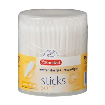 Kruidvat 100% Cotton Wattenstaafjes (Patyczki higieniczne)