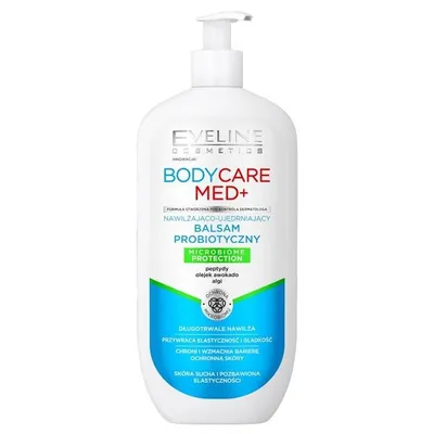 Eveline Cosmetics Body care med+, Nawilżająco-ujędrniający balsam probiotyczny