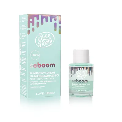 FaceBoom Seboom, Punktowy lotion na niedoskonałości `Sekretny pomocnik`