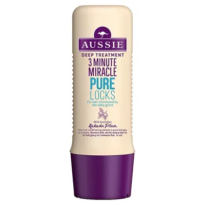 Aussie Pure Locks, 3 Minute Miracle  Conditioner (Odzywka do włosów kręconych `Głębokie odżywianie`)