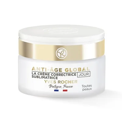 Yves Rocher Anti- Age Global La Creme Correctrice Sublimatrice Jour (Przeciwzmarszczkowy krem do twarzy na dzień (nowa wersja))