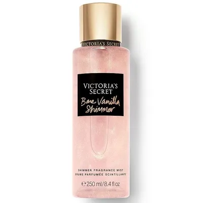 Victoria's Secret Bare Vanilla Shimmer Fragrance Mist (Perfumowana mgiełka do ciała z drobinkami)