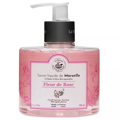 La Maison du Savon Savon Liquide De Marseille Fleur De Rose (Mydło marsylskie w płynie `Róża`)