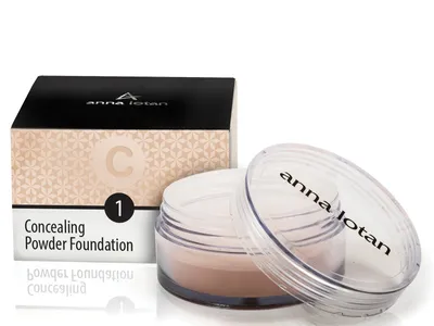 Anna Lotan Mineral Powder with Strong Coverage (Mineralny puder mocno kryjący)