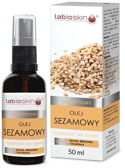 LabioSkin Kosmetyczny olej sezamowy tłoczony na zimno