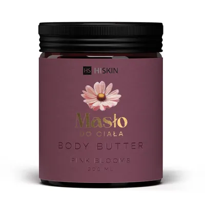 Hiskin Pink Blossom, Body Butter (Piwonia & Róża, Masło do ciała)