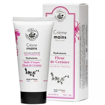 La Maison du Savon Creme Mains Hydratante Fleur De Cerisier (Krem do rąk `Kwiat wiśni`)