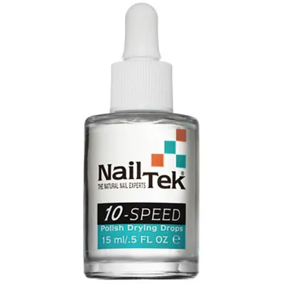 Nail Tek 10-Speed, Polish Drying Drops (Wysuszacz do lakierów z zakraplaczem)