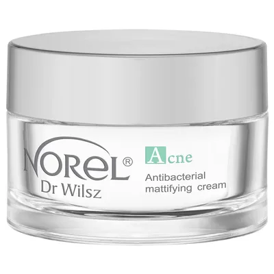 Norel Dr Wilsz Acne, Antibacterial Mattifying Cream (Krem matujący antybakteryjny)