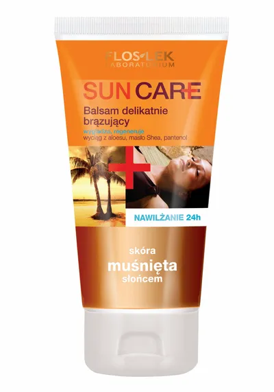 Floslek Sun Care, Balsam delikatnie brązujący skórę
