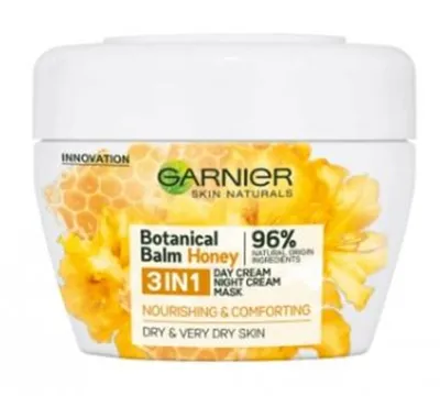 Garnier Botanical Balm Honey 3 in 1 (Krem na dzień + krem na noc + maska do twarzy 3 w 1 `Miód`)