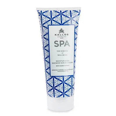 Kallos Spa, Moisturizing Shower Scrub Cream (Nawilżający peeling pod prysznic)