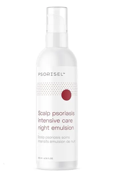 Psorisel Scalp Psoriasis Intensive Care, Night Emulsion (Emulsja na łuszczycę do skóry głowy na noc)