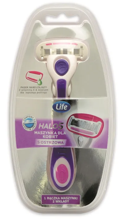 Life Halo5, Maszynka do golenia dla kobiet 5-ostrzowa