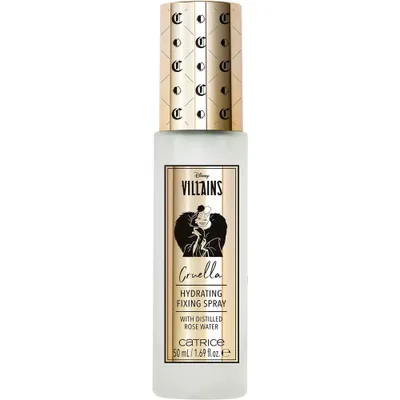 Catrice Disney Villains, Cruella Hydrating Fixing Spray (Spray utrwalająco-nawilżający)