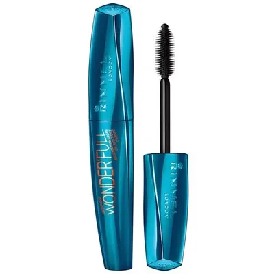 Rimmel Wonder`full Waterproof Mascara (Wodoodporny tusz do rzęs z olejem arganowym)