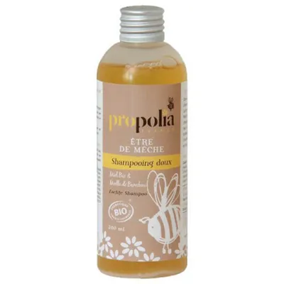 Beeyes Propolia, Etre de Meche, Shampooing Doux Miel et Bambou (Szampon z miodem i włóknami bambusa)