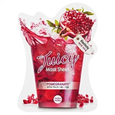 Holika Holika Juicy Mask Sheet `Pomegranate` (Maska w płacie odmładzająca)