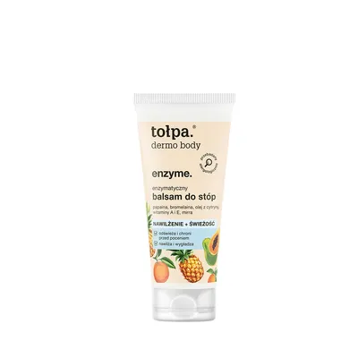 Tołpa Dermo Body, Enzyme, Enzymatyczny balsam do stóp