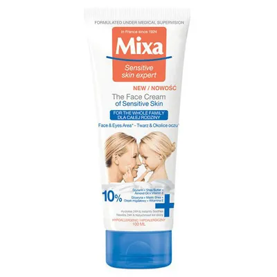 Mixa The Face Cream of Sensitive Skin (Krem do wrażliwej skóry)
