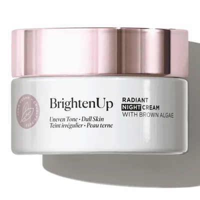 Arbonne BrightenUp, Radiant Night Cream with Brown Algae (Rozświetlający krem na noc z brunatnicami)