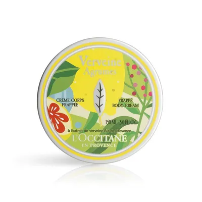L'Occitane Verveine Agrumes, Citrus Verbena Frappe Body Cream (Sorbetowy krem do ciała `Cytrusowa werbena`)