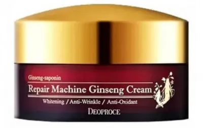 Deoproce Ginseng-saponin Repair Machine Ginseng Cream (Krem przeciwzmarszczkowy z wyciągiem z żeń-szenia)