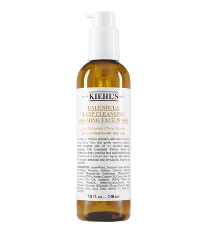 Kiehl's Calendula Deep Cleansing Foaming Face Wash (Nagietkowy głęboko oczyszczający żel do mycia twarzy)