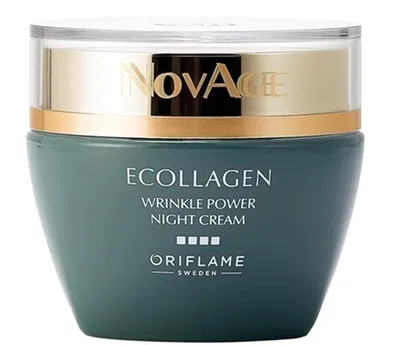 Oriflame NovAge Ecollagen, Wrinkle Power Night Cream (Krem na noc)