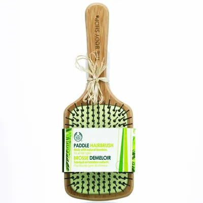 The Body Shop Paddle Bamboo Hairbrush (Płaska szczotka do włosów)