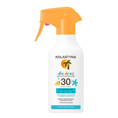 Kolastyna Emulsja do opalania dla dzieci w sprayu SPF30 (nowa wersja)