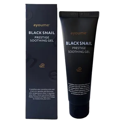 Ayoume Black Snail Prestige Soothing Ge (Żel ze śluzem ślimaka do skóry wrażliwej)