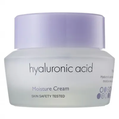 It's Skin Hyaluronic Acid, Moisture Cream (Intensywnie nawilżający krem do twarzy z małocząsteczkowym kwasem hialuronowym)