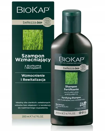 Bios Line Biokap, Bellezza Bio Shampoo Fortificante (Szampon wzmacniający)