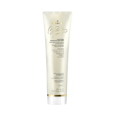 Medavita Blondie, Ice Blonde Enhancing Deep Mask (Maska wzmacniająca kolor do chłodnych blondów)