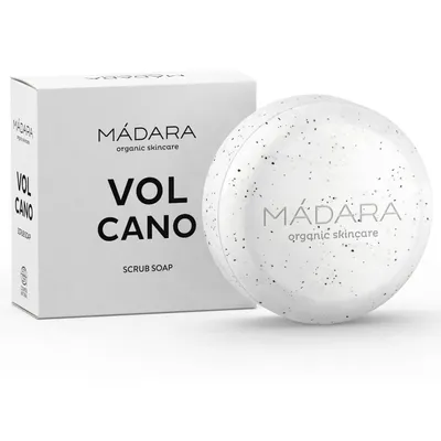 Madara Organic Skincare Volcano Scrub Soap (Mydło peelingujące)