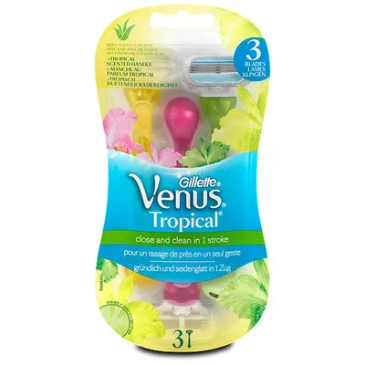 Gillette Venus Tropical, Maszynka dla kobiet