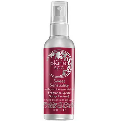 Avon Planet Spa, Sweet Sensuality, Fragrance Spritz (Odżywcza mgiełka zapachowa` Jaśmin`)