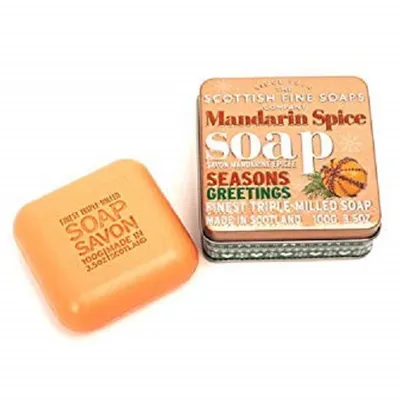 Scottish Fine Soaps Finest Tripple-Milled Soap Mandarin Spice (Mydło w kostce)