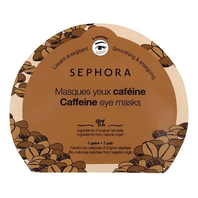 Sephora Collection, Caffeine Eye Masks (Maseczki pod oczy z ekstraktem z kofeiny)