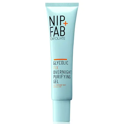 Nip+Fab Exfoliate , Glycolic Fix Overnight Purifying Gel (Złuszczający żel z kwasem glikolowym na noc)