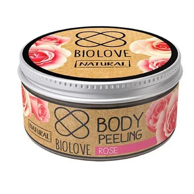 Biolove Rose, Body Scrub (Peeling do ciała `Róża`)