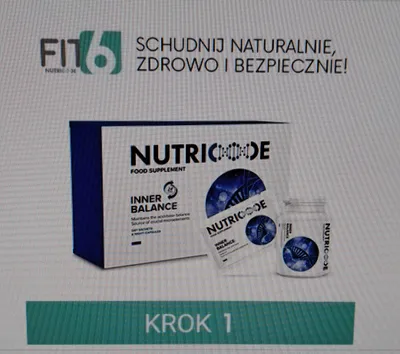 FM Group Nutricode Inner Balance FIT6  Krok 1 Suplement diety